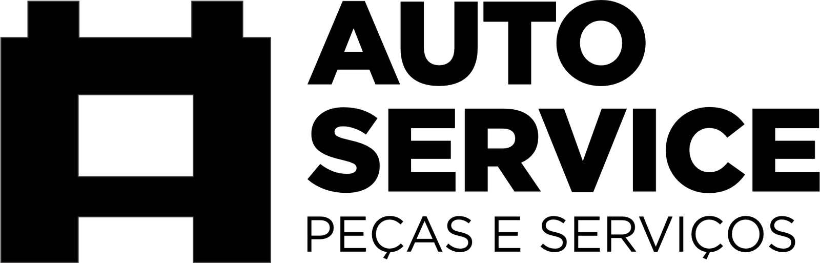 Logotipo Autoservice peças e serviços